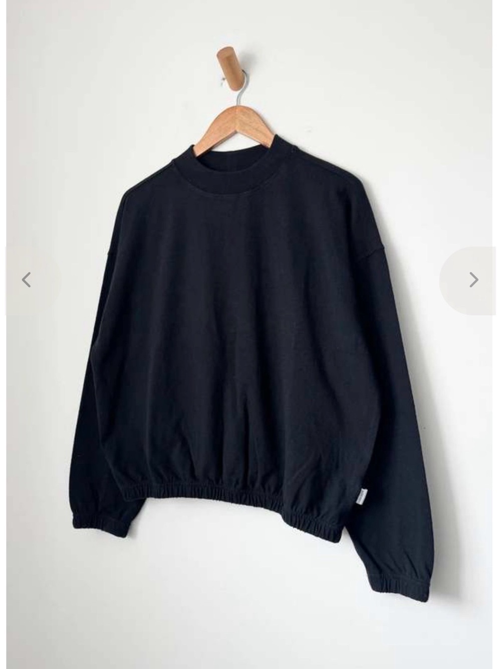 Le Bon Shoppe - Daisy Long Sleeve Top - Black - XS/S